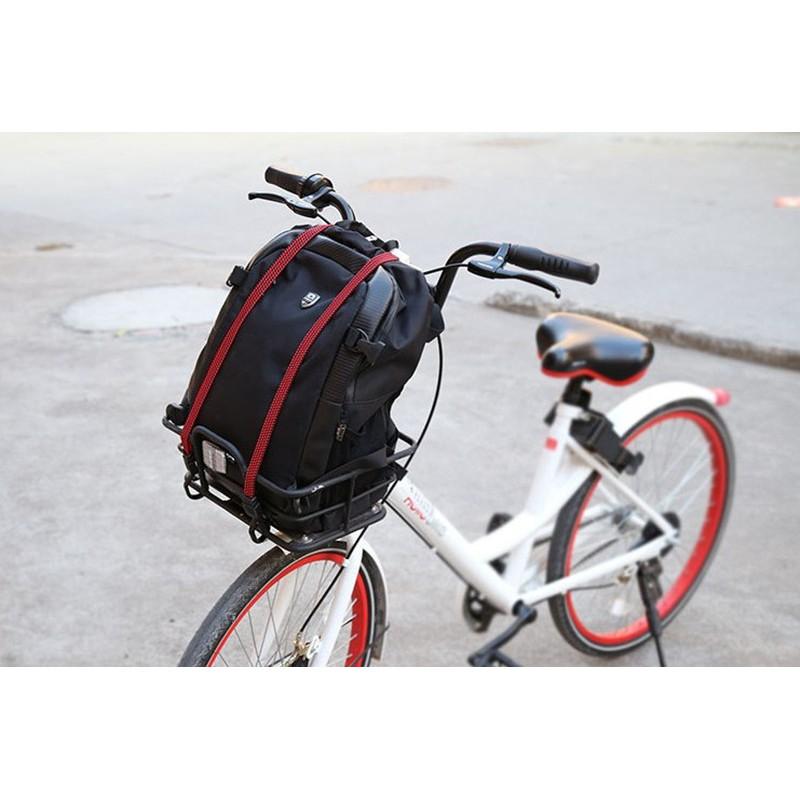 【百貨商城】機車 捆綁袋 掛勾 雙色 綁帶 伸縮 彈性 腳踏車-細節圖2