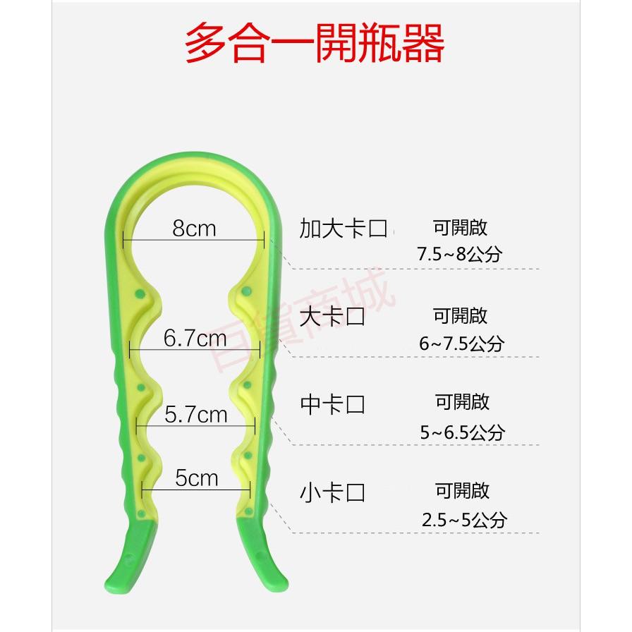【百貨商城】多合一 開瓶器 罐頭開瓶 果醬開瓶 防滑 省力 瓶蓋 真空罐蓋-細節圖5