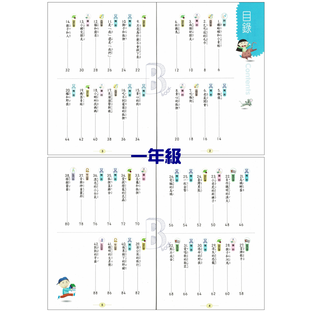 世一 國小 每日一文輕鬆讀 1-6年級 B-細節圖2