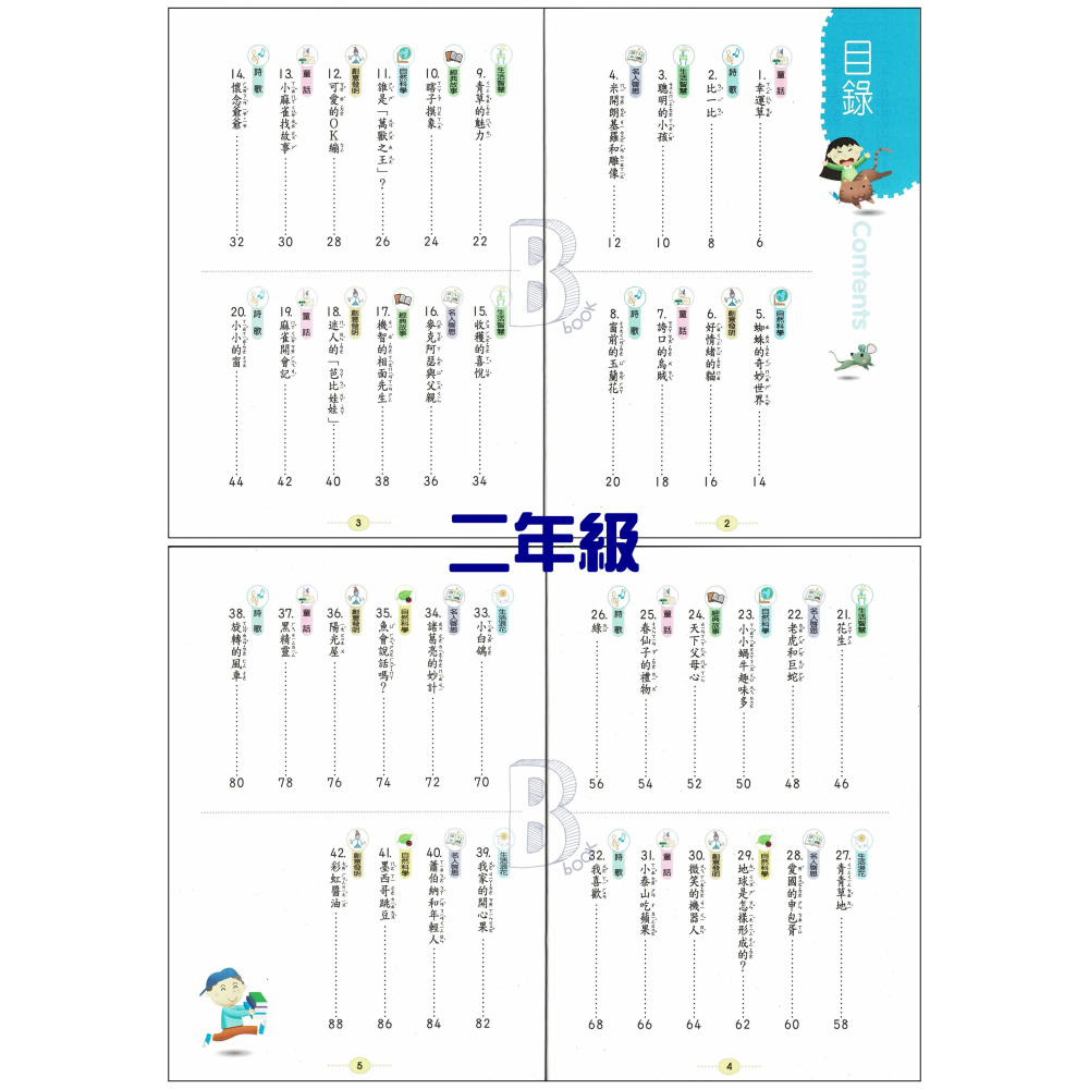 世一 國小 每日一文輕鬆讀 1-6年級 B-細節圖3