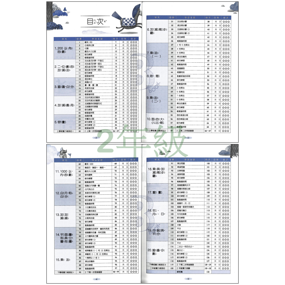 翰林 國小 勝算120回 1-6年級 輔助教材 (最新版)-細節圖3