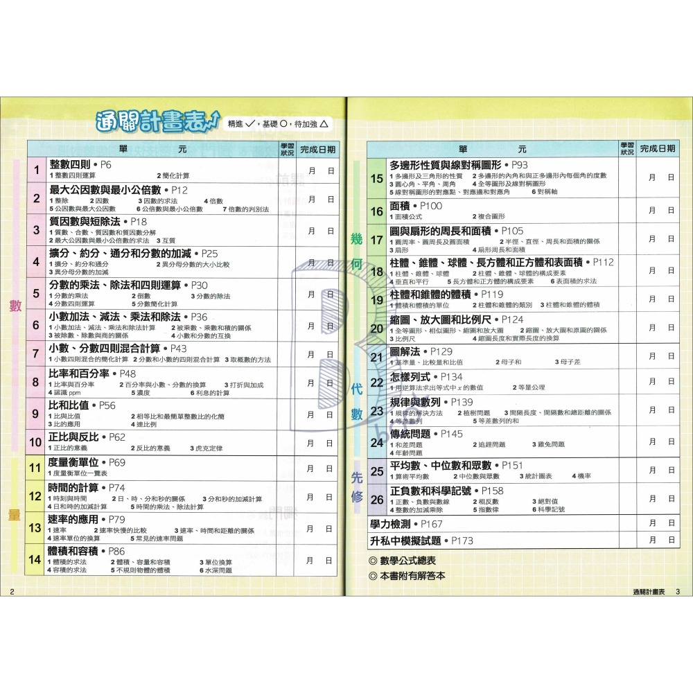 南一書局 升私中 數學入學秘笈 輔助教材-細節圖4