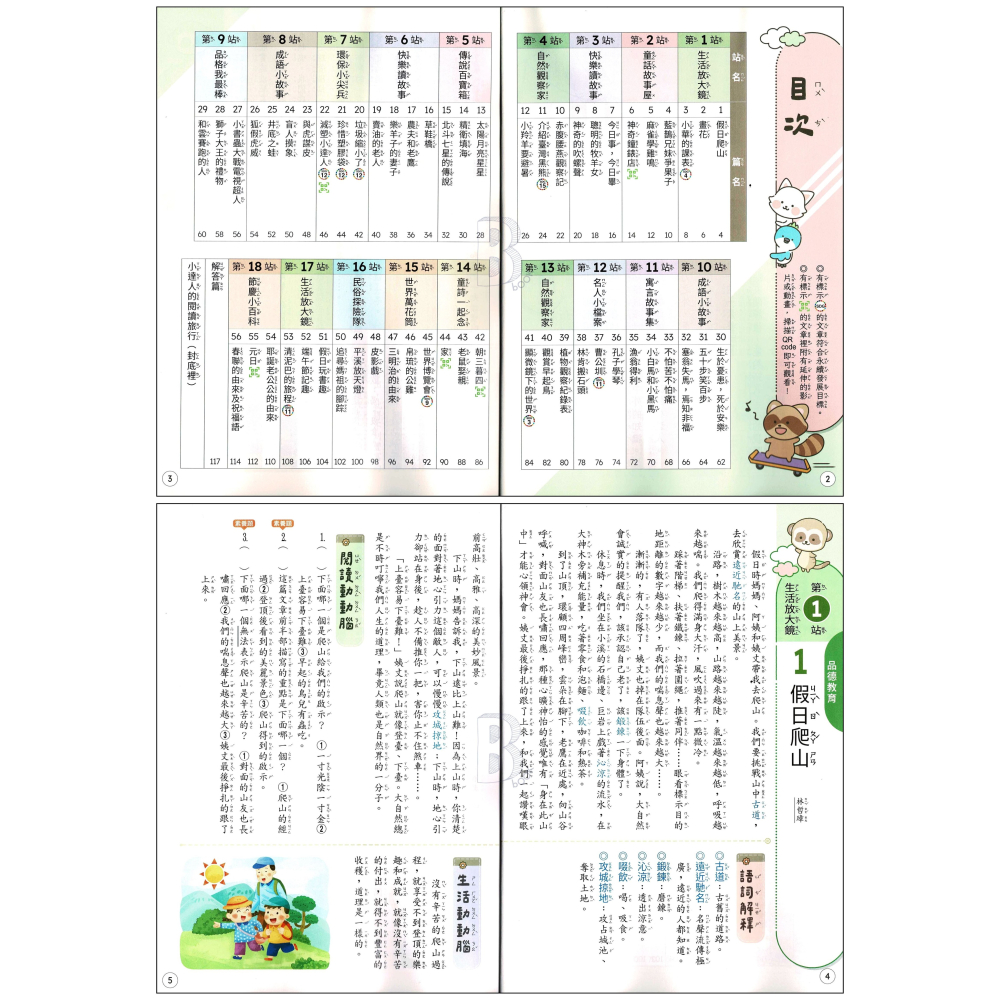 翰林 國小 閱讀小達人 低、中、高年級1234 全系列(共12本) 輔助教材 (新課綱配合素養) 國小閱讀-細節圖3
