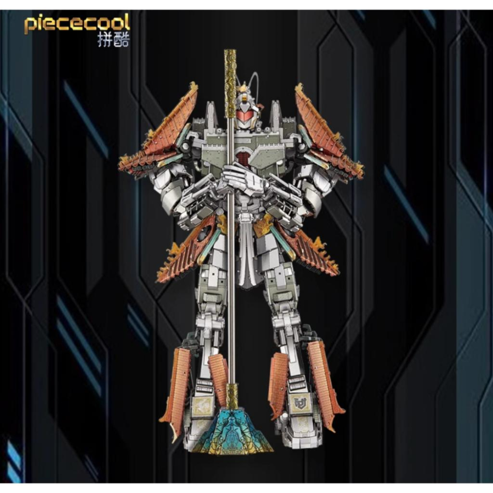 鋼鐵火星人益智玩具★ 古建機甲-起點 ★拼酷★MU藝模★3D立體金屬拼圖★DIY金屬模型-細節圖3