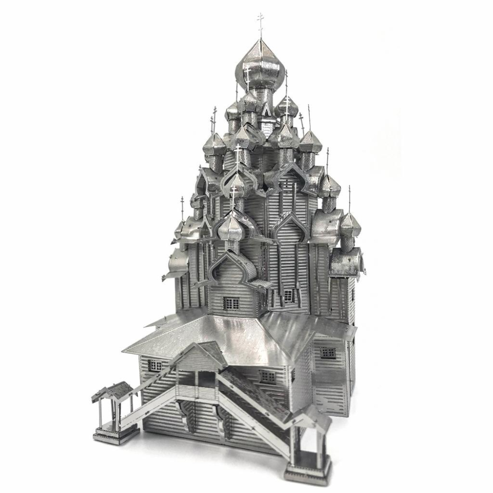 鋼鐵火星人益智玩具★ 主顯聖榮大教堂 ★拼酷★MU藝模★3D立體金屬拼圖★DIY金屬模型-細節圖4