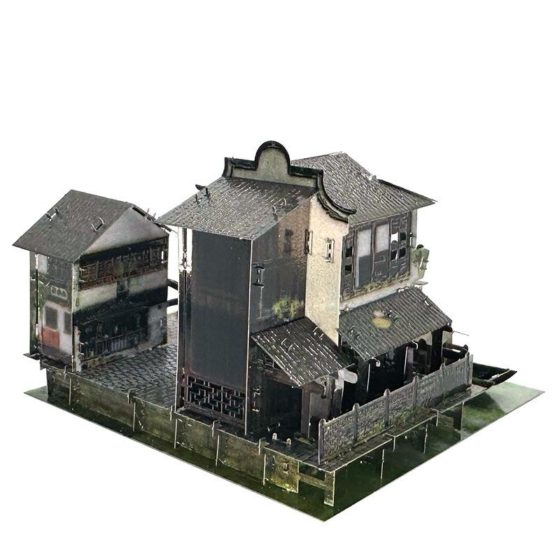 鋼鐵火星人益智玩具★ 浙江烏鎮 ★拼酷★MU藝模★3D立體金屬拼圖★DIY金屬模型-細節圖2
