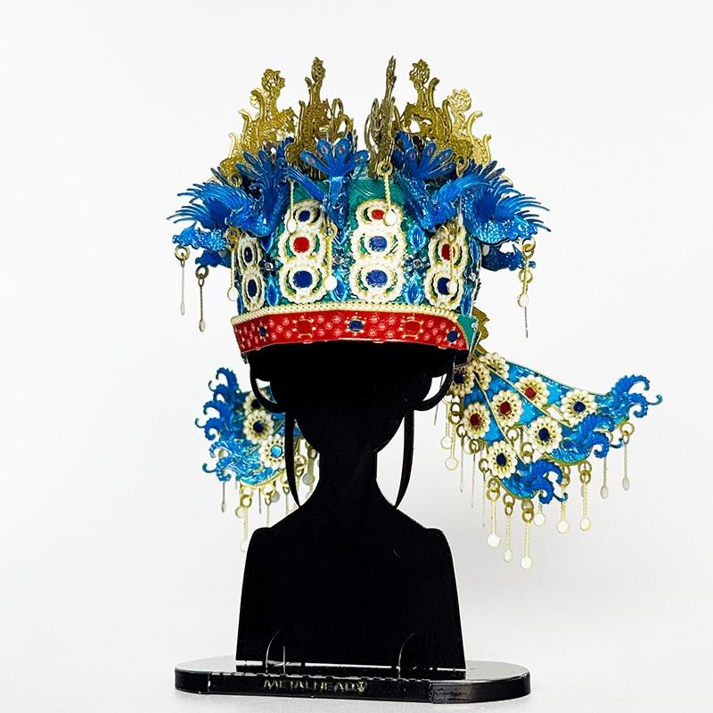 鋼鐵火星人益智玩具◎ 九龍九鳳冠 ◎拼酷◎MU藝模◎3D立體金屬拼圖◎DIY金屬模型-細節圖4