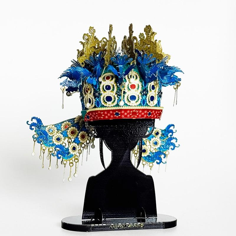 鋼鐵火星人益智玩具◎ 九龍九鳳冠 ◎拼酷◎MU藝模◎3D立體金屬拼圖◎DIY金屬模型-細節圖5