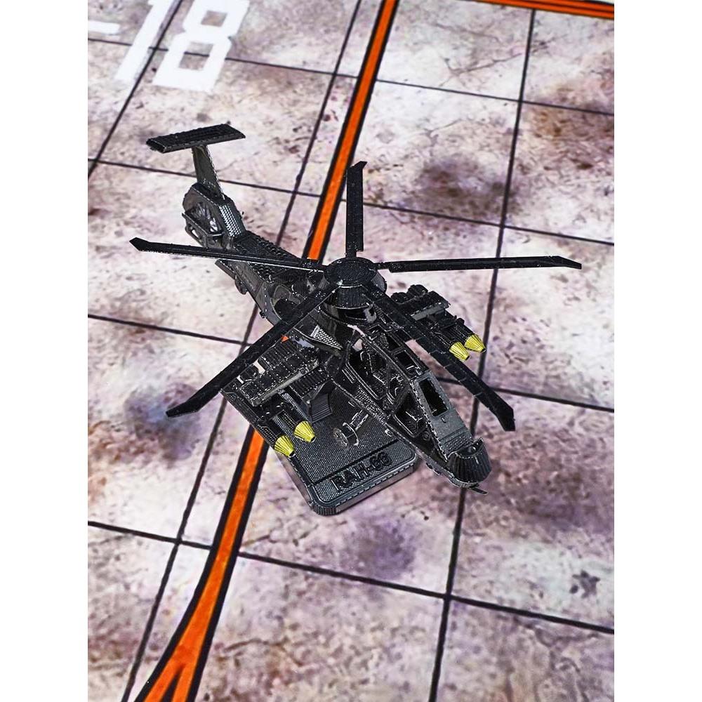 鋼鐵火星人益智玩具★ RAH-66卡曼契直升機 ★拼酷★MU藝模★3D立體金屬拼圖★DIY金屬模型-細節圖2