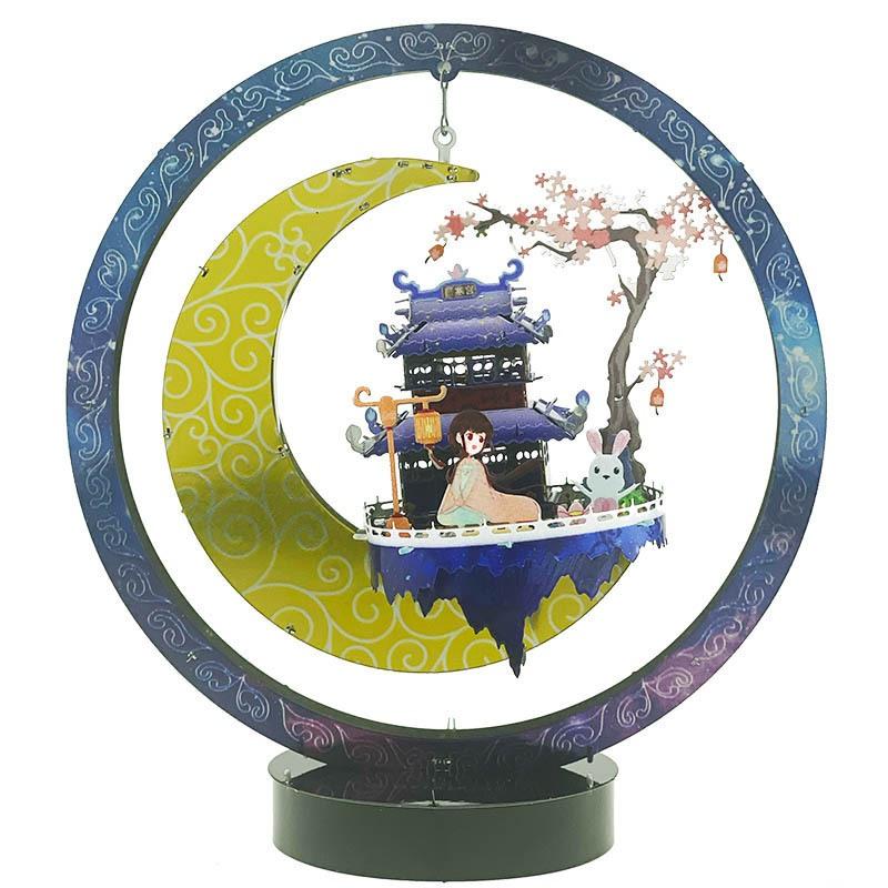 鋼鐵火星人益智玩具★ 廣寒宮 ★拼酷★MU藝模★3D立體金屬拼圖★DIY金屬模型-細節圖4