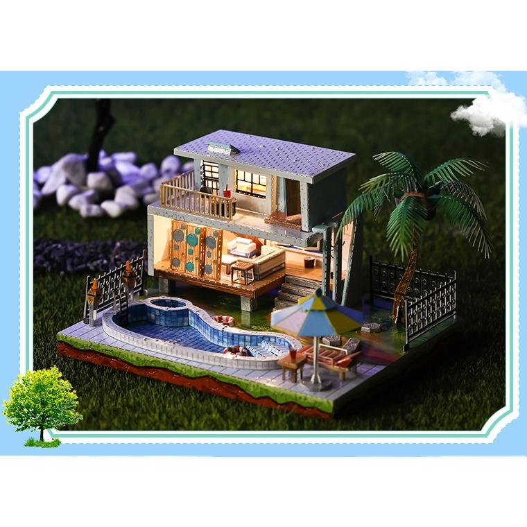 鋼鐵火星人益智玩具★ 悠闲假期系列 (附夜燈) ★拼酷★MU藝模★3D立體金屬拼圖★DIY金屬模型-細節圖5