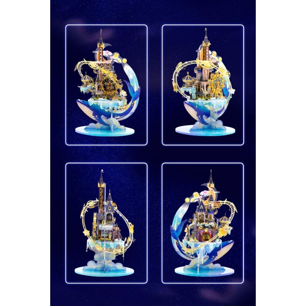 鋼鐵火星人益智玩具★ 星空遊樂場 ★拼酷★MU藝模★3D立體金屬拼圖★DIY金屬模型-細節圖6