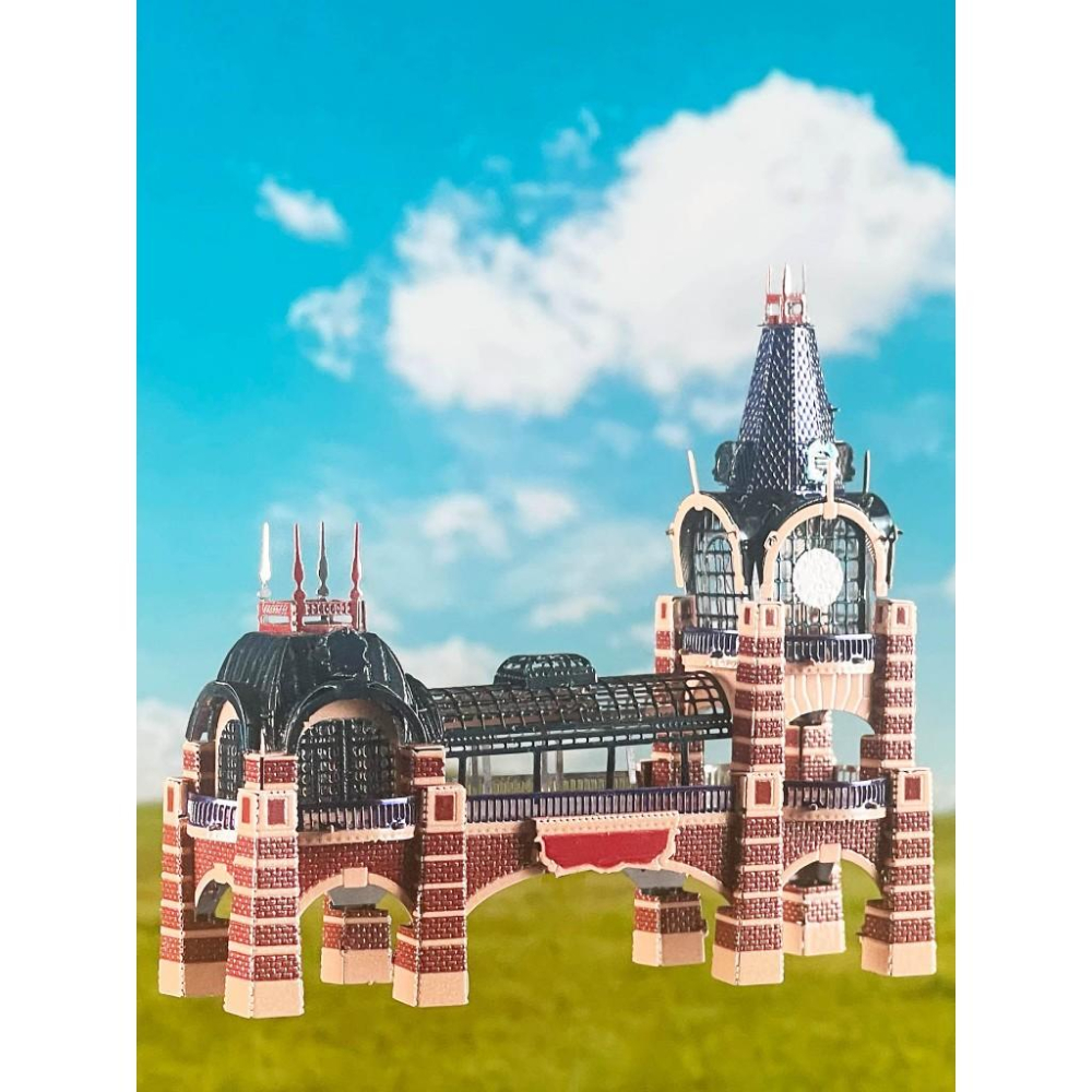 鋼鐵火星人益智玩具★ 上海迪士尼樂園★拼酷★MU藝模★3D立體金屬拼圖★DIY金屬模型-細節圖2