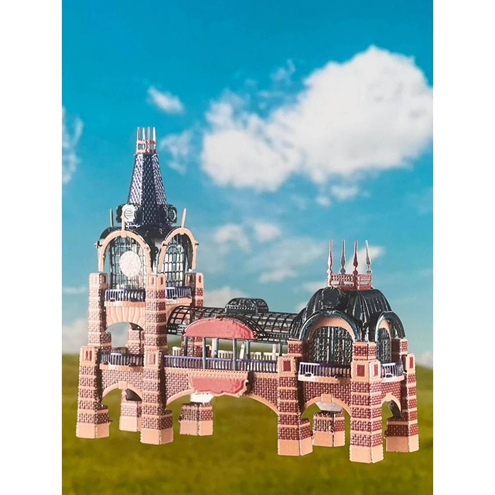 鋼鐵火星人益智玩具★ 上海迪士尼樂園★拼酷★MU藝模★3D立體金屬拼圖★DIY金屬模型-細節圖3