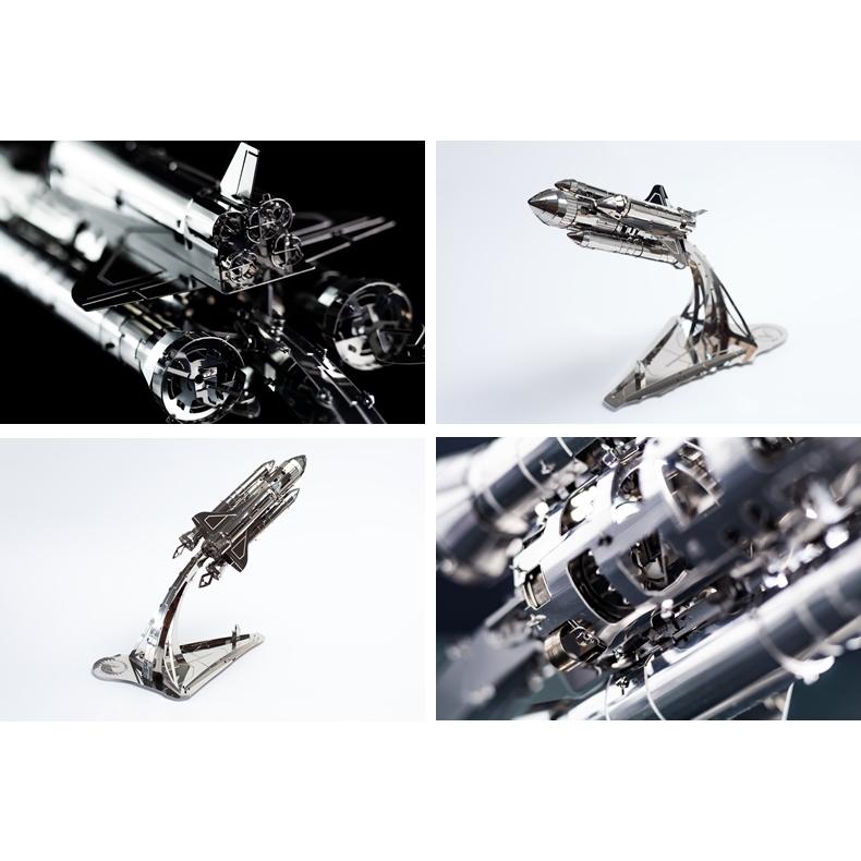 鋼鐵火星人益智玩具◎ 齒輪機械傳動系列-星空探險者 ◎烏克蘭原創◎3D立體金屬拼圖◎DIY金屬模型-細節圖4