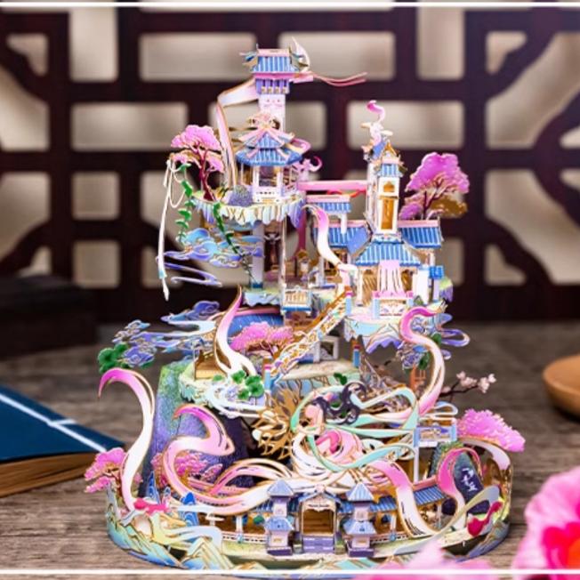 鋼鐵火星人益智玩具★ 一夢青丘 ★拼酷★MU藝模★3D立體金屬拼圖★DIY金屬模型-細節圖3