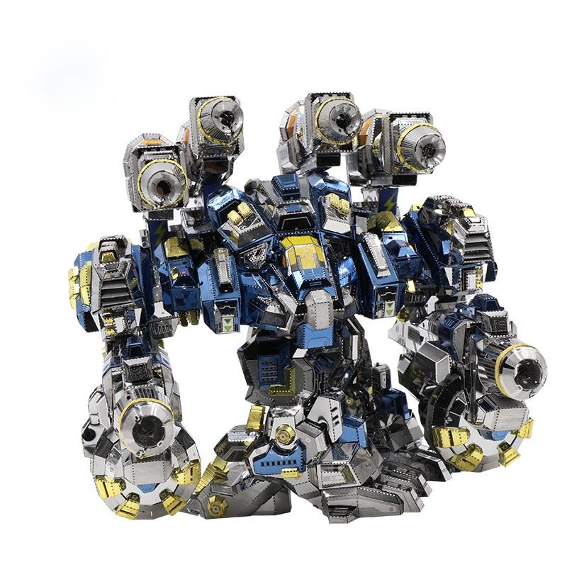 鋼鐵火星人益智玩具★ 星海爭霸-奧神戰甲 ★拼酷★MU藝模★3D立體金屬拼圖★DIY金屬模型-細節圖2