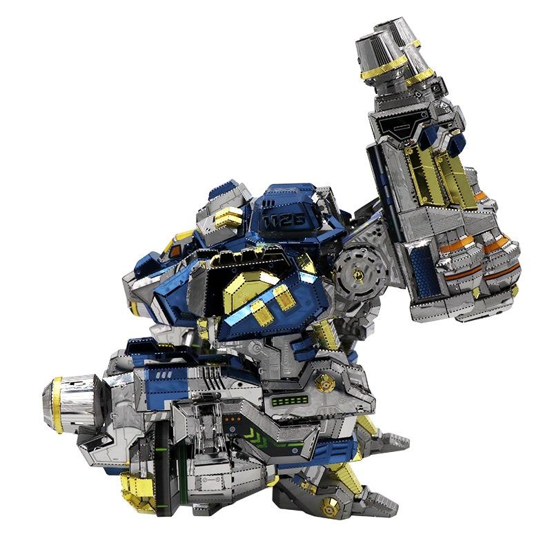 鋼鐵火星人益智玩具★ 星海爭霸-奧神戰甲 ★拼酷★MU藝模★3D立體金屬拼圖★DIY金屬模型-細節圖4