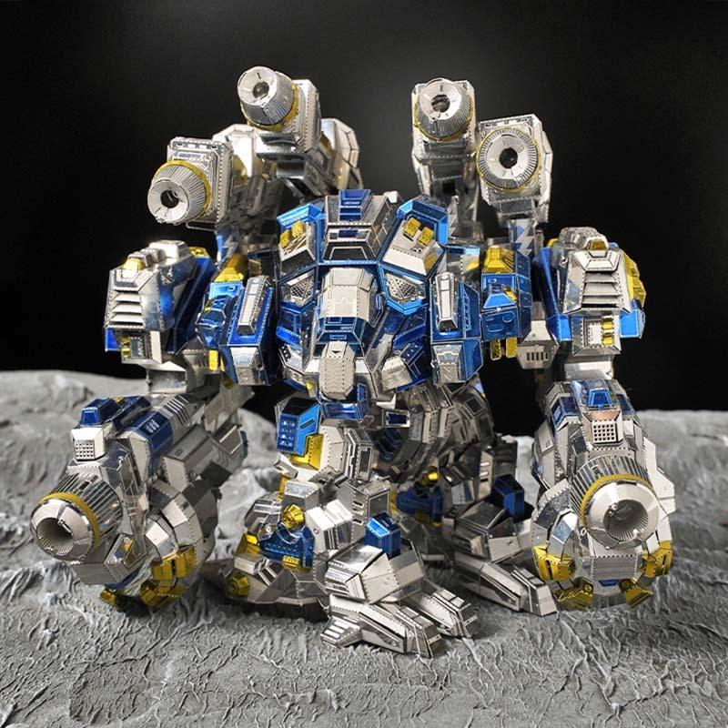 鋼鐵火星人益智玩具★ 星海爭霸-奧神戰甲 ★拼酷★MU藝模★3D立體金屬拼圖★DIY金屬模型-細節圖5