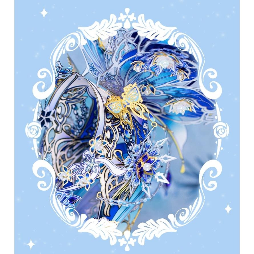 鋼鐵火星人益智玩具★ 灰姑娘水晶鞋★拼酷★MU藝模★3D立體金屬拼圖★DIY金屬模型-細節圖7