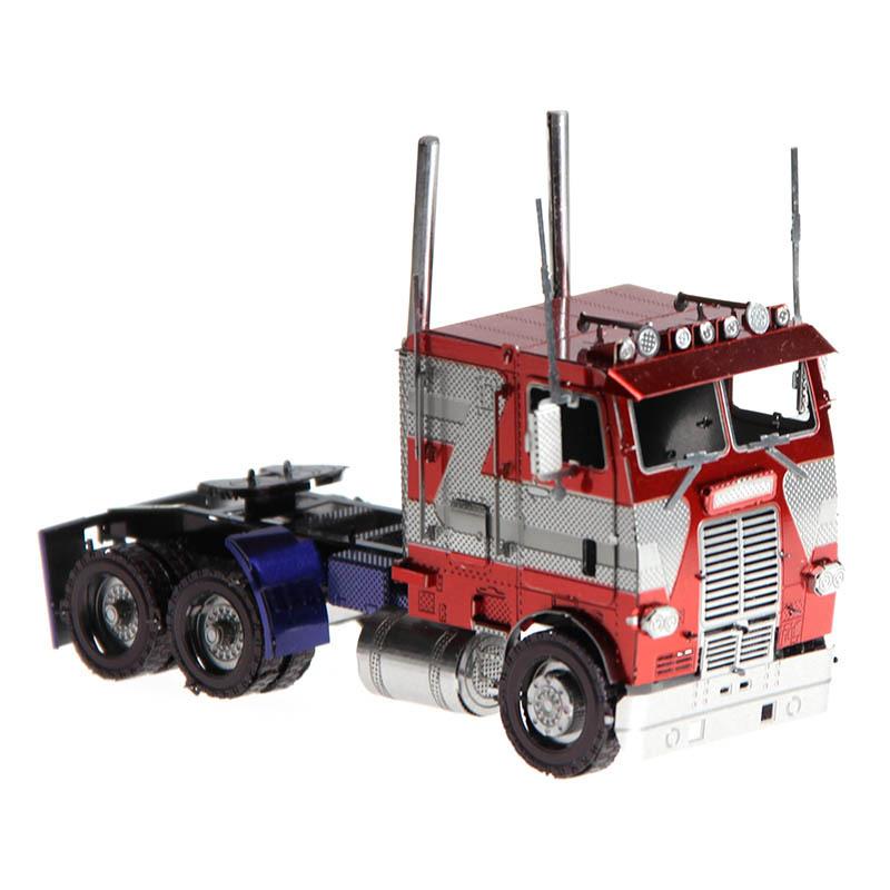 鋼鐵火星人益智玩具★ COE平頭卡車 ★拼酷★MU藝模★3D立體金屬拼圖★DIY金屬模型-細節圖3