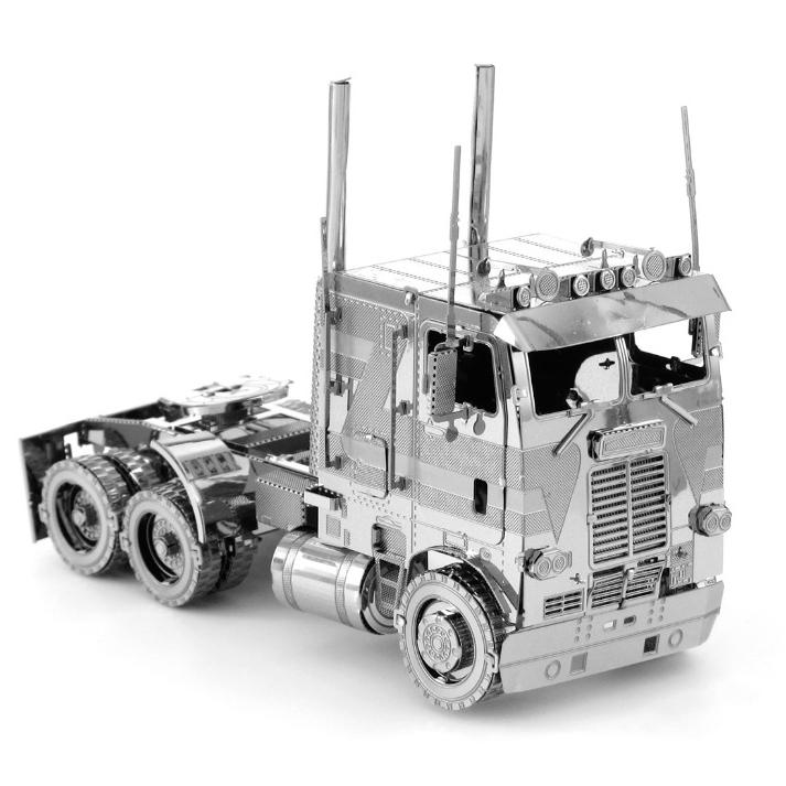 鋼鐵火星人益智玩具★ COE平頭卡車 ★拼酷★MU藝模★3D立體金屬拼圖★DIY金屬模型-細節圖4