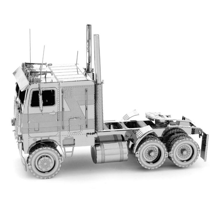 鋼鐵火星人益智玩具★ COE平頭卡車 ★拼酷★MU藝模★3D立體金屬拼圖★DIY金屬模型-細節圖6