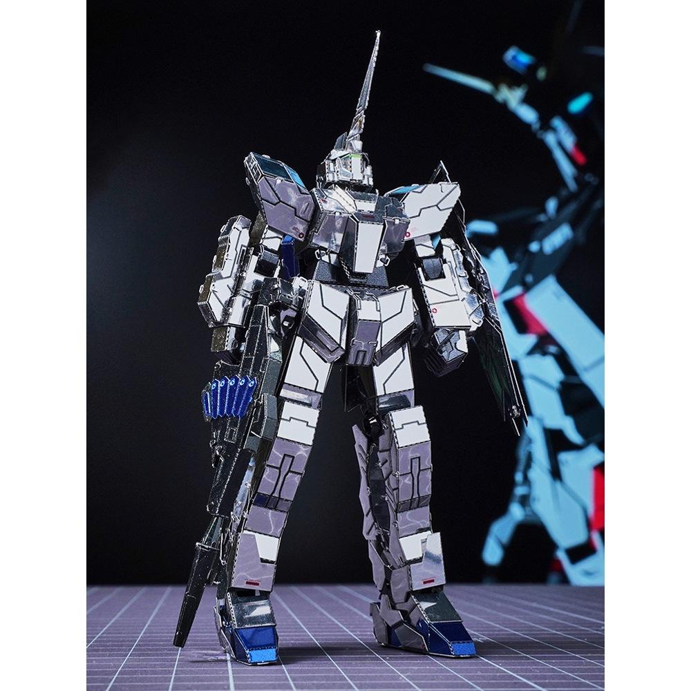 MARS益智玩具◎ 獨角獸鋼彈 ◎拼酷◎MU藝模◎3D立體金屬拼圖◎DIY金屬模型-細節圖4