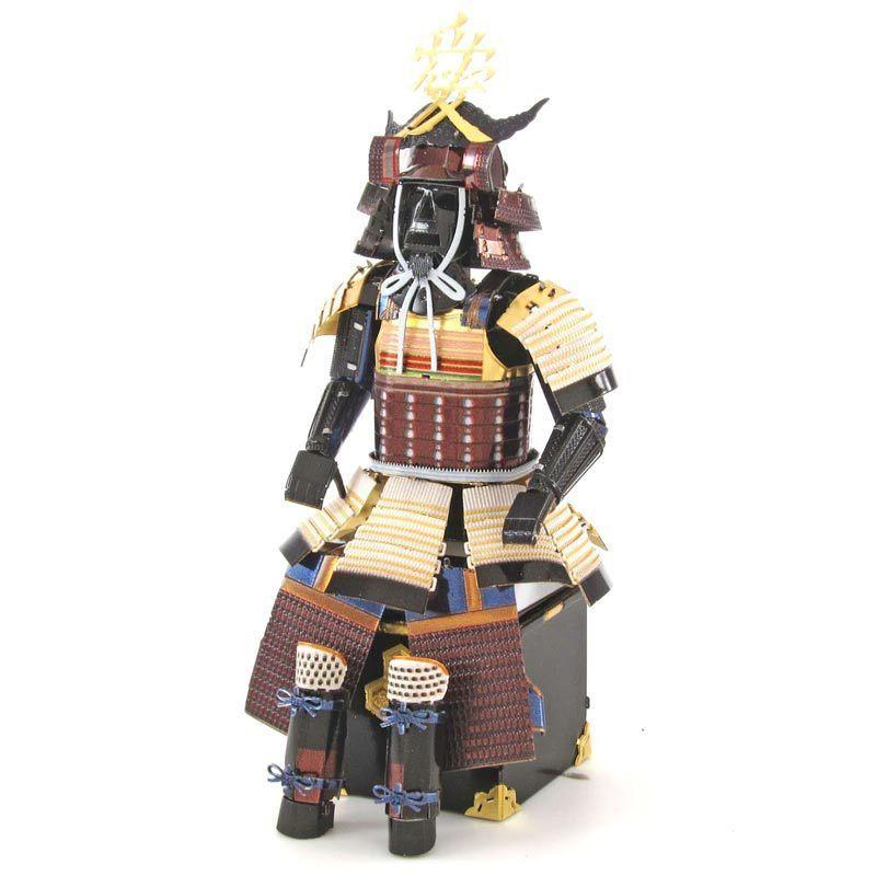 鋼鐵火星人益智玩具★日本戰國武士盔甲-直江兼續 ★拼酷★MU藝模★3D立體金屬拼圖★DIY金屬模型★蝕刻片-細節圖3