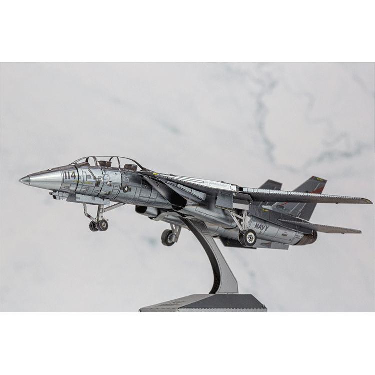 鋼鐵火星人益智玩具★ F-14 雄貓戰鬥機 ★拼酷★MU藝模★3D立體金屬拼圖★DIY金屬模型-細節圖5