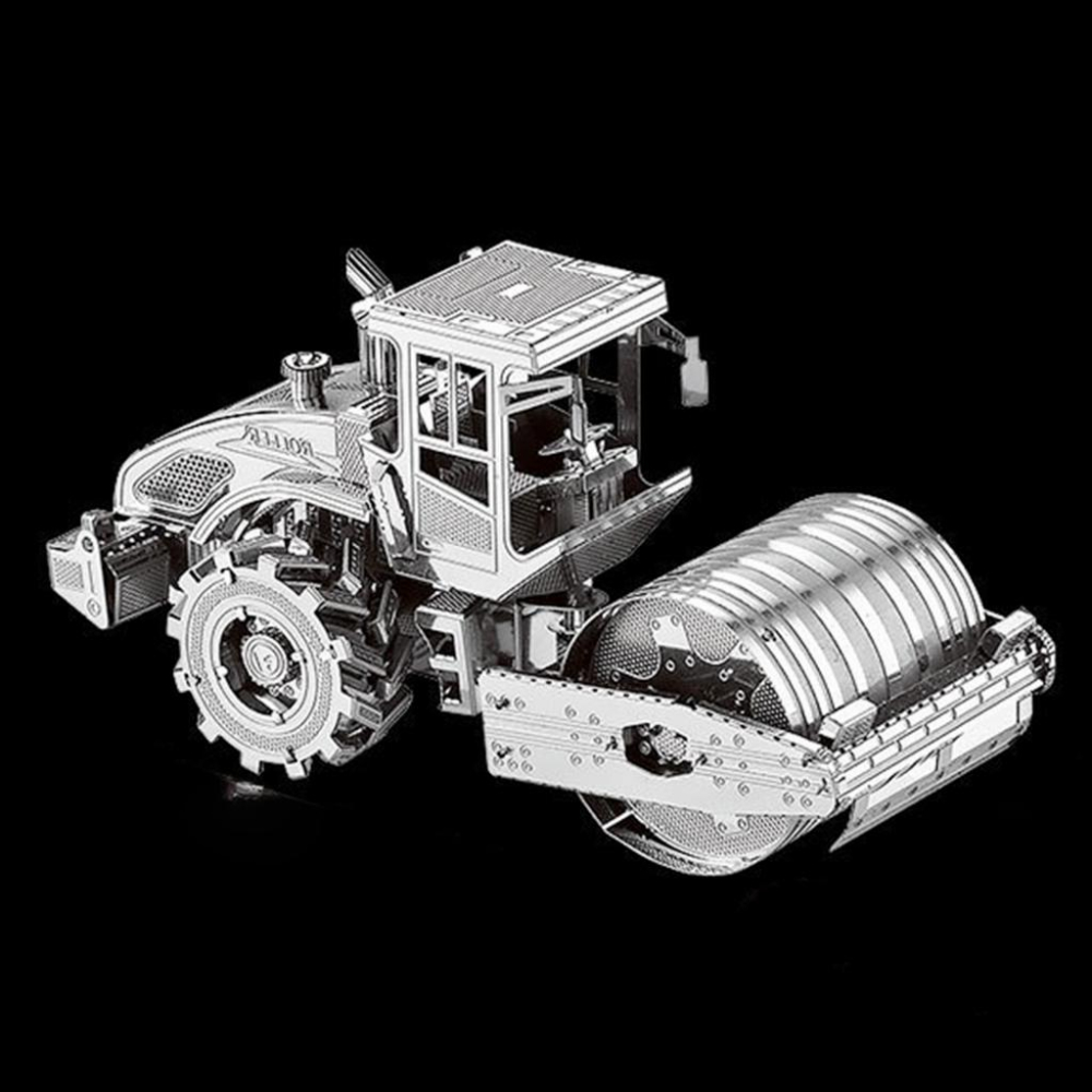 鋼鐵火星人益智玩具★ 壓路機 ★拼酷★MU藝模★3D立體金屬拼圖★DIY金屬模型-細節圖4