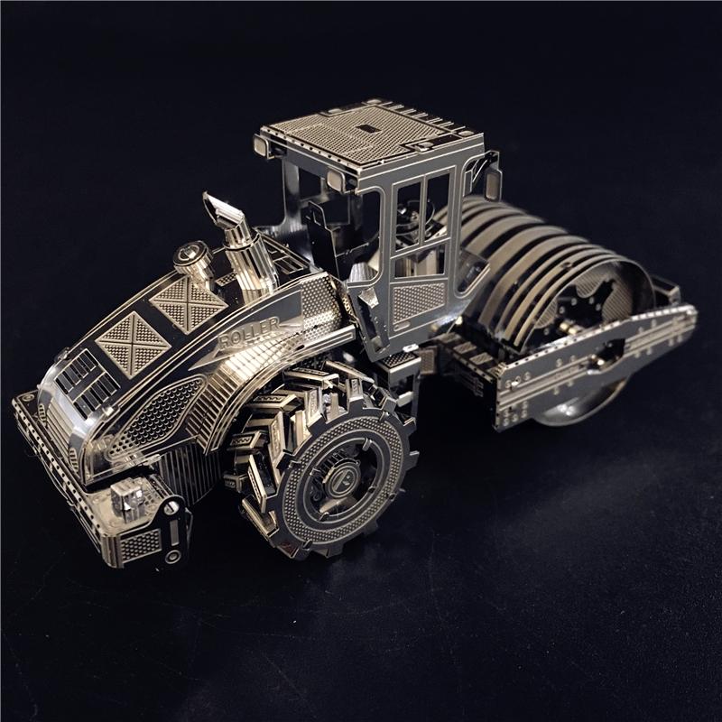 鋼鐵火星人益智玩具★ 壓路機 ★拼酷★MU藝模★3D立體金屬拼圖★DIY金屬模型-細節圖5