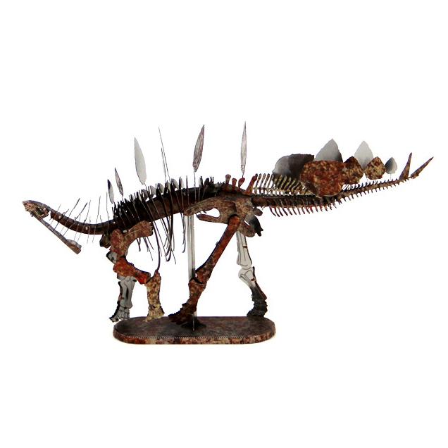 鋼鐵火星人益智玩具★ 侏儸紀-骨化石 ★拼酷★MU藝模★3D立體金屬拼圖★DIY金屬模型-細節圖6