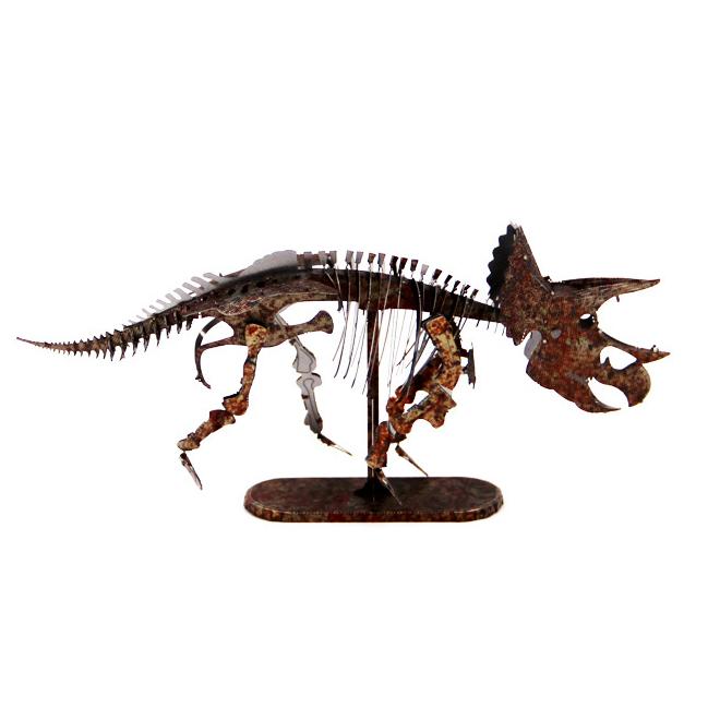 鋼鐵火星人益智玩具★ 侏儸紀-骨化石 ★拼酷★MU藝模★3D立體金屬拼圖★DIY金屬模型-細節圖8