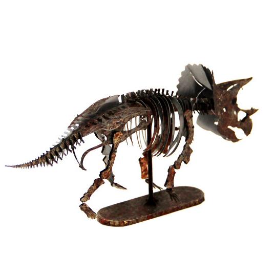 鋼鐵火星人益智玩具★ 侏儸紀-骨化石 ★拼酷★MU藝模★3D立體金屬拼圖★DIY金屬模型-細節圖9