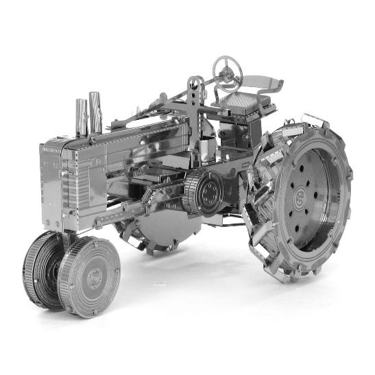 鋼鐵火星人益智玩具★ 農用拖拉機 ★拼酷★MU藝模★3D立體金屬拼圖★DIY金屬模型-細節圖4