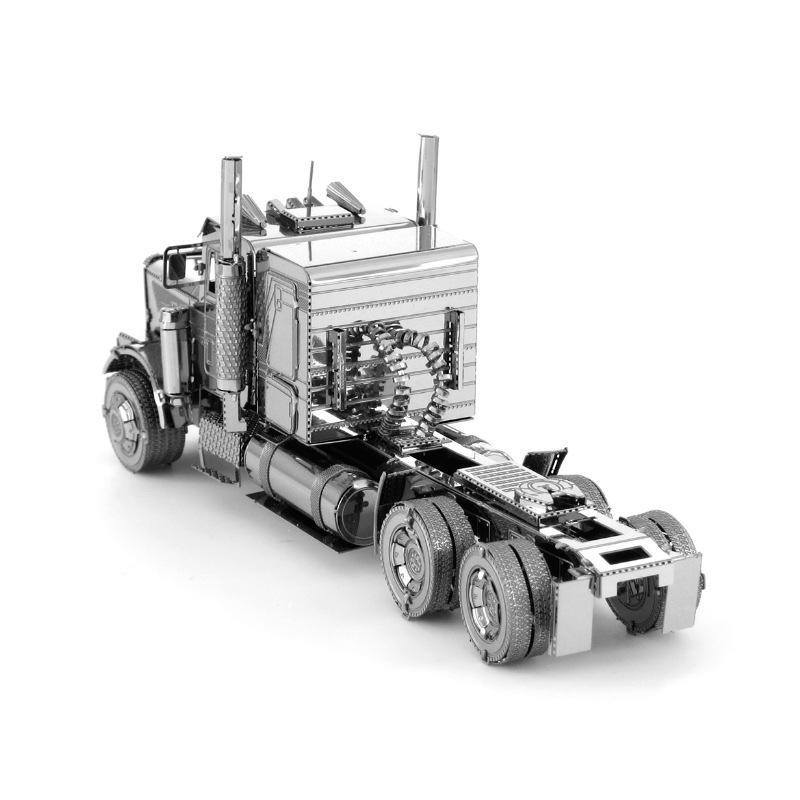 鋼鐵火星人益智玩具★ FLC長鼻子卡車 ★拼酷★MU藝模★3D立體金屬拼圖★DIY金屬模型-細節圖3