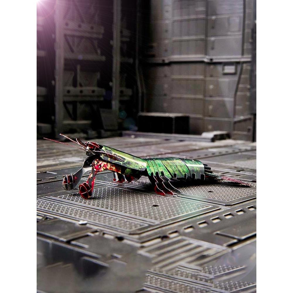 鋼鐵火星人益智玩具★雀尾螳螂蝦★拼酷★MU藝模★3D立體金屬拼圖★DIY金屬模型-細節圖4