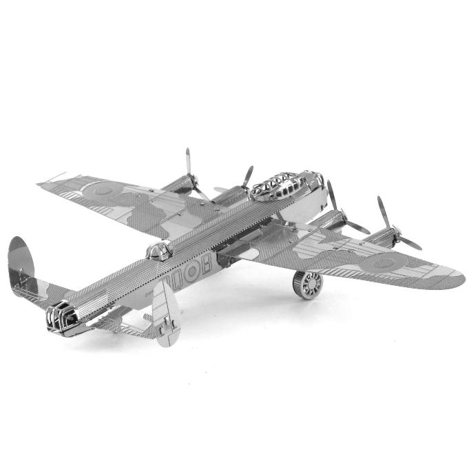 鋼鐵火星人益智玩具★ B-17轟炸機(空中堡壘) ★拼酷★MU藝模★3D立體金屬拼圖★DIY金屬模型-細節圖9