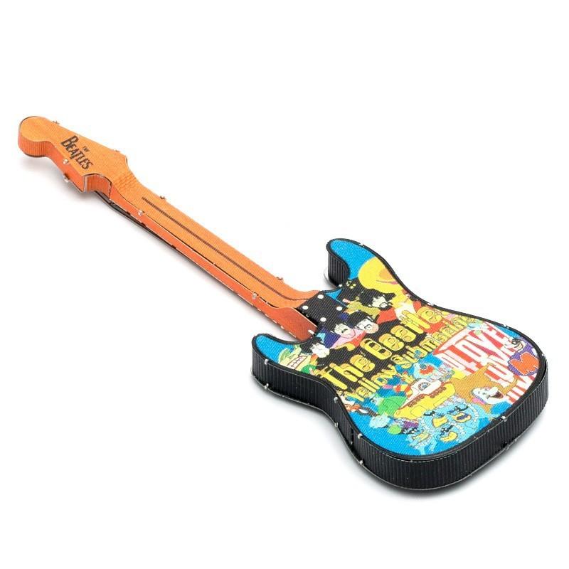 鋼鐵火星人益智玩具★ 貝斯 - 吉他 ★拼酷★MU藝模★3D立體金屬拼圖★DIY金屬模型-細節圖4