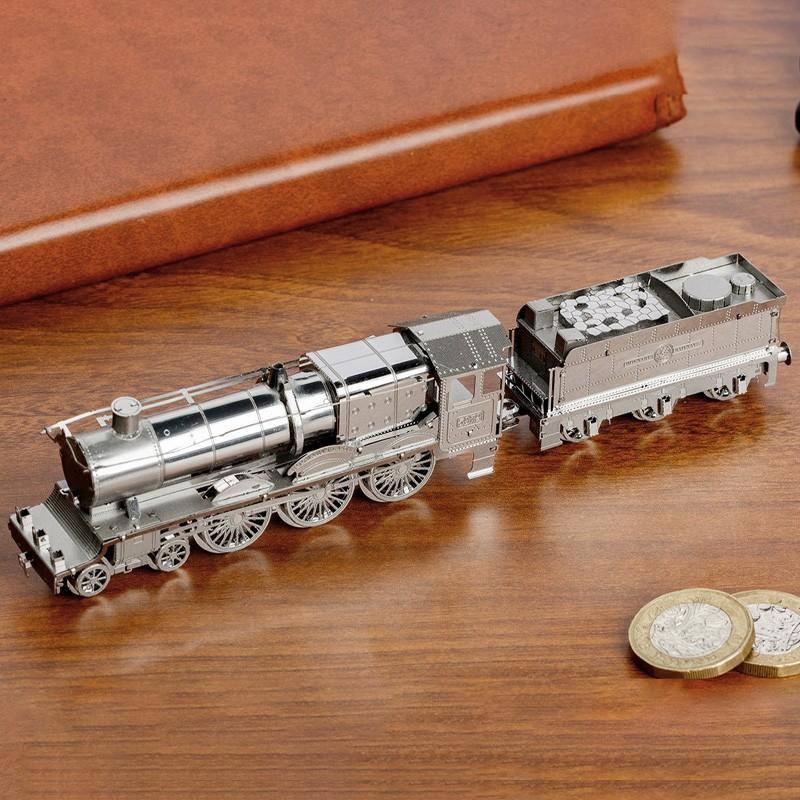 鋼鐵火星人益智玩具★ 哈利波特-霍格華茲火車 ★拼酷★MU藝模★3D立體金屬拼圖★DIY金屬模型-細節圖4