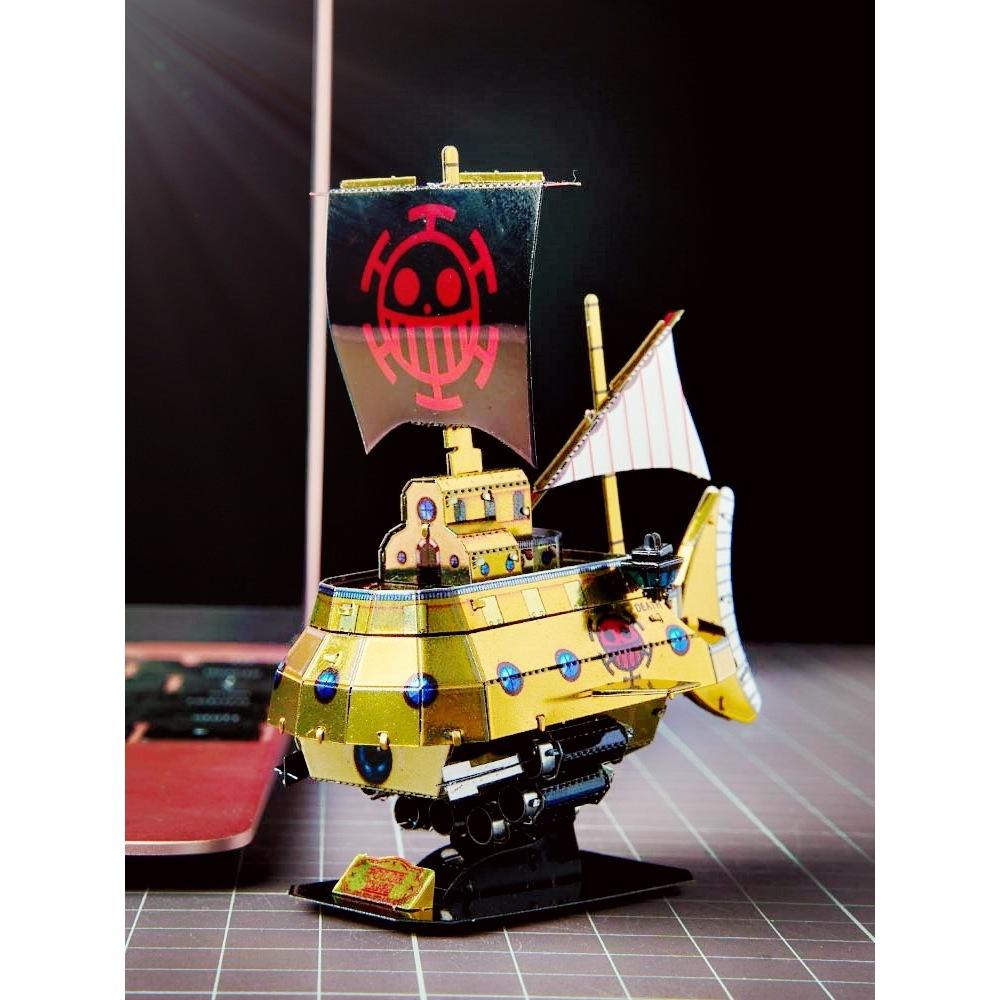 MARS益智玩具◎ 羅潛水艇 ◎拼酷◎MU藝模◎3D立體金屬拼圖◎DIY金屬模型-細節圖3