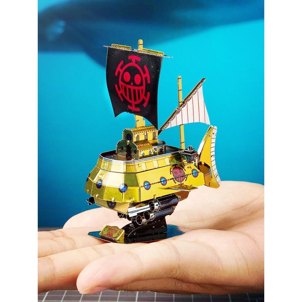 MARS益智玩具◎ 羅潛水艇 ◎拼酷◎MU藝模◎3D立體金屬拼圖◎DIY金屬模型-細節圖4