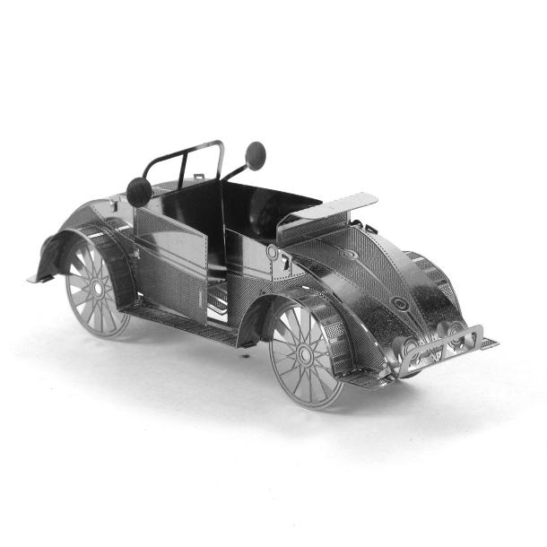 鋼鐵火星人益智玩具★ 金龜車 ★拼酷★MU藝模★3D立體金屬拼圖★DIY金屬模型-細節圖4