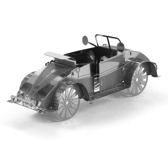 鋼鐵火星人益智玩具★ 金龜車 ★拼酷★MU藝模★3D立體金屬拼圖★DIY金屬模型-細節圖5