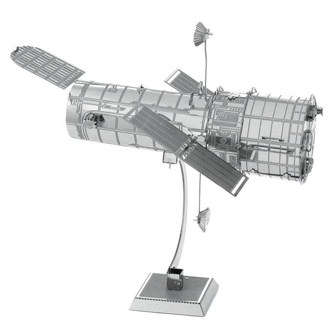 鋼鐵火星人益智玩具★ 哈伯太空望遠鏡 ★拼酷★MU藝模★3D立體金屬拼圖★DIY金屬模型-細節圖2