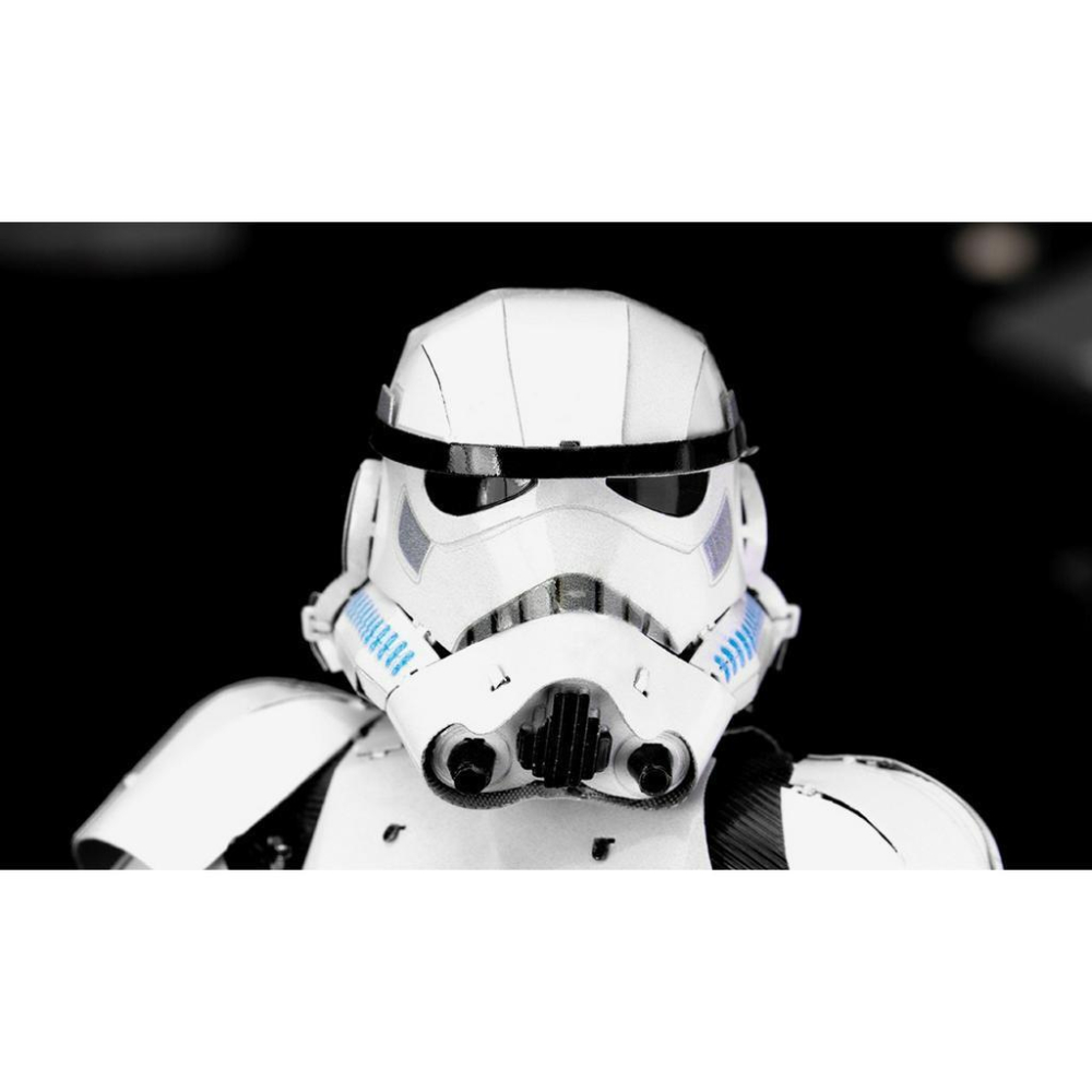 鋼鐵火星人益智玩具★ 星際大戰 - 帝國風暴兵 ★拼酷★MU藝模★3D立體金屬拼圖★DIY金屬模型-細節圖3