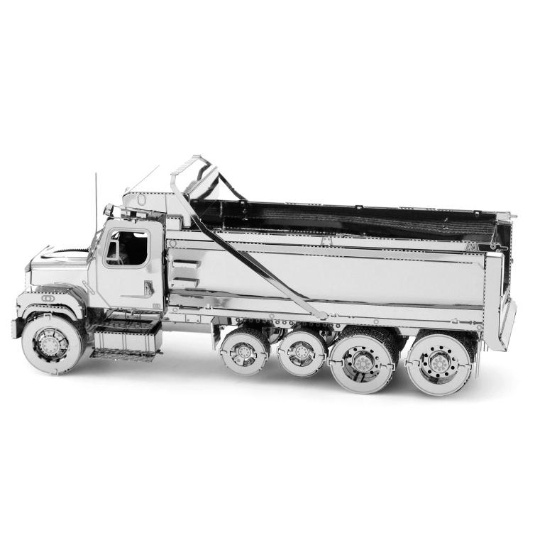 鋼鐵火星人益智玩具★ 114SD自卸卡車 ★拼酷★MU藝模★3D立體金屬拼圖★DIY金屬模型-細節圖5