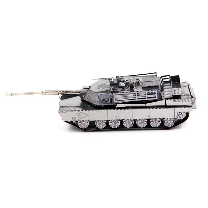 鋼鐵火星人益智玩具★ M1艾布蘭主力戰車 ★拼酷★MU藝模★3D立體金屬拼圖★DIY金屬模型-細節圖3