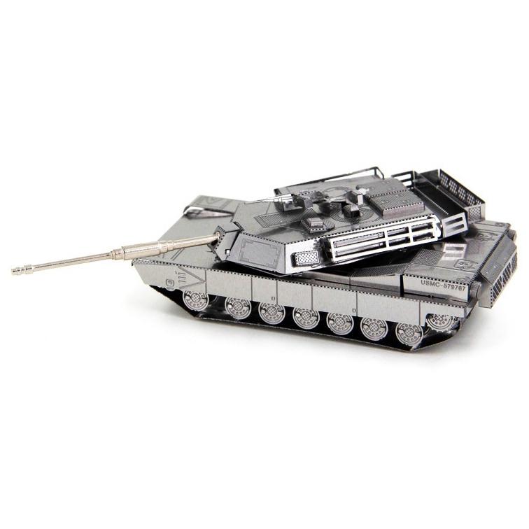 鋼鐵火星人益智玩具★ M1艾布蘭主力戰車 ★拼酷★MU藝模★3D立體金屬拼圖★DIY金屬模型-細節圖5